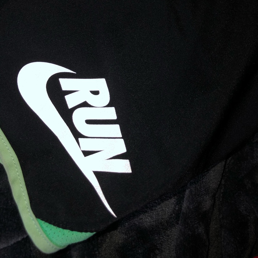 Nike run track shorts